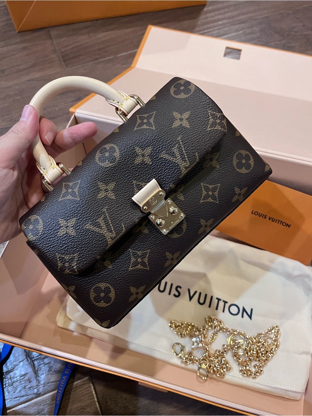 Louis Vuitton Brand New Monogram Madeleine Nano Handbag - Picture 2 of 8